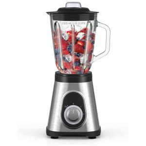 Liquidificador de Bancada Profissional 1.4L, 2 Velocidades, 750W, 110v, DULLAS, Cinza