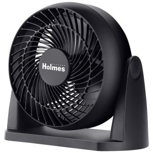 Ventilador de Mesa com 3 Velocidades, Inclinação Ajustável de 90 e Controle Remoto, 110V 40W, HOLMES, Preto