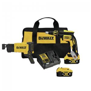 Kit Parafusadeira com Acessório de Ponta DCF6202, 110v, DEWALT DCF620CM2, Amarelo
