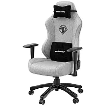 AndaSeat Phantom 3 Cadeira Gamer Reclinável e Ergonômica com Apoio Lombar e Cabeça, Cinza