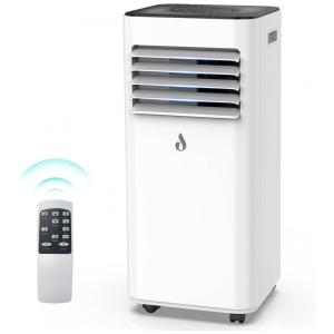 Ar Condicionado Portátil 8000 BTU com Controle Remoto Cobre 27 m2, 110V, Air Future A010G 8K, Branco
