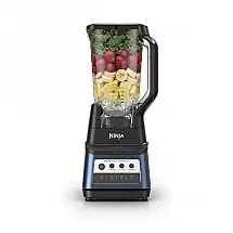 Liquidificador Ninja TotalCrush IQ701SL 2-em-1 Jarra e Copo Portátil Prata Escuro Auto-iQ 1400W 110V