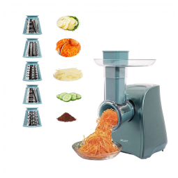 Ralador Elétrico Automático ASLATT com 5 Acessórios, 110V 150W Verde