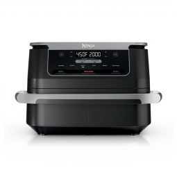 Fritadeira Elétrica Air Fryer 6 em 1, 7 Litros com Divisor de Cesta para Proteínas Grandes e Refeições Completas, 110V 1690W, Ninja DZ071