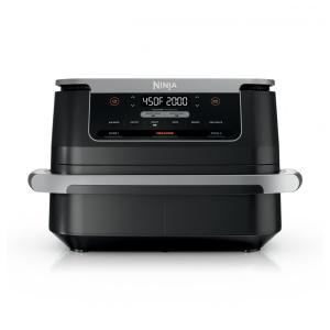 Fritadeira Elétrica Air Fryer 6 em 1, 7 Litros com Divisor de Cesta para Proteínas Grandes e Refeições Completas, 110V 1690W, Ninja DZ071