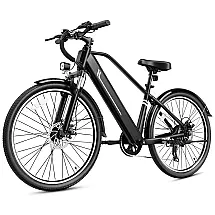 Bicicleta Elétrica para Adultos, Aro 26" com Motor de Pico de 1000W, Autonomia de 72km, Ciclovia sem Escovas, Bicicleta Urbana com 7