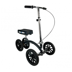 Andador de Joelho Direcionável até 136 kg, KneeRover, Azul Metálico