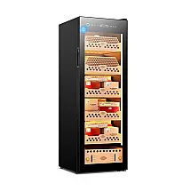 Umidor Elétrico DLYZAYE 138L com Resfriamento e Aquecimento para 1000 Cigarros