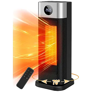 Aquecedor Elétrico Portátil com Controle