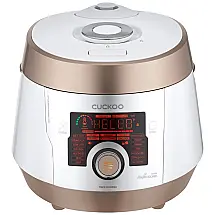 Panela de Arroz Elétrica 5L, com 18 Predefinições e Tela LCD, Branca, 110v, CUCKOO CMC ASB501F, Branco