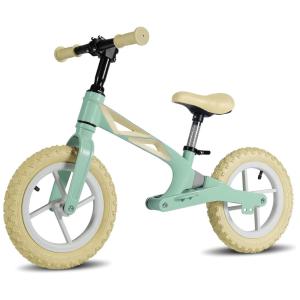 Bicicleta sem Pedal com Assento e Guiador Ajustáveis para Crianças de 2 a 5 Anos, CCCDF, Laranja