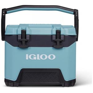 Cooler Caixa Térmica Portátil 25 Litros com Porta Copos, e, IGLOO, Azul