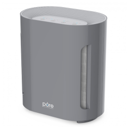 Purificador de Ar com Filtro True HEPA H13, Área até 27 m2, Pure Enrichment, Cinza