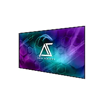 Tela de projeção fixa 100" Akia Screens branca 16:9 CineWhite UHD-B 1,3 gain 8K 4K 3D para parede