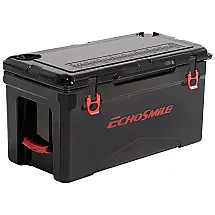 Cooler Caixa Térmica Portátil 25 Litros com Porta Copos, ECHOSMILE LCL024GRH, Cinza