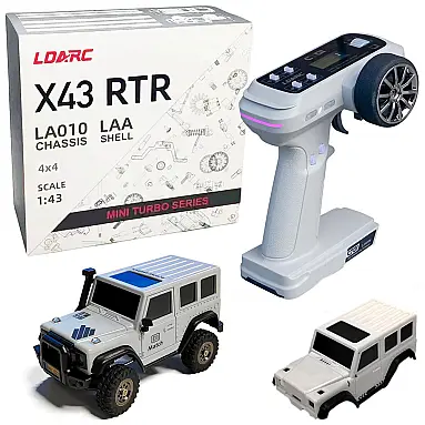 Mini Carro RC Crawler 4x4