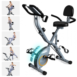 Bicicletas dobráveis ​​de bicicleta estacionária para casa. 5 em 1 bicicleta de treino interna. Bicicleta de ciclismo