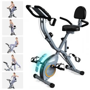Bicicletas dobráveis ​​de bicicleta estacionária para casa. 5 em 1 bicicleta de treino interna. Bicicleta de ciclismo