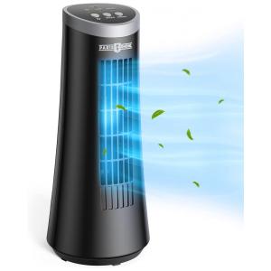 Ventilador de Mesa com 2 Velocidades, Silencioso, 110V 60W, PARIS RHONE, Preto.