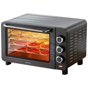 Desidratador de alimentos com 4 bandejas de aço inoxidável, 110V, LOYOLA LD 01, Cinza escuro