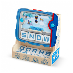 Jogo de Ortografia Patrulha Canina, Aprenda Letras e Pratique a Ortografia de Palavras para Crianças Acima de 4 Anos, Melissa & Doug