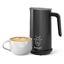 Instant Espumador Elétrico Automático 250 mL, Aço Inoxidável 110V, Preto