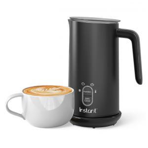 Instant Espumador Elétrico Automático 250 mL, Aço Inoxidável 110V, Preto