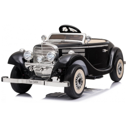 Carrinho Elétrico Infantil Mercedes Benz Licenciado 24V, 2 Lugares, 4WD, Controle Remoto, Modo Pai e Filho, Luzes LED, Bluetooth, Preto