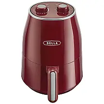 Fritadeira Elétrica Air Fryer 1.5 Litros de Capacidade com Controle de Temperatura e Temporizador, 110V 1230W, Bella 14778, Vermelha