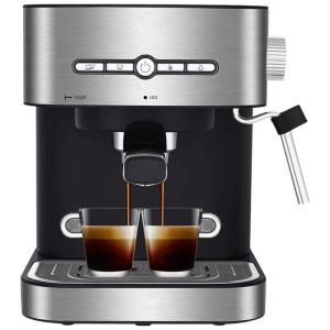 Máquina de Café Expresso Semiautomática com Espumador de Leite, 110V, ADIOLI, Prata