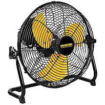 Ventilador Industrial, com 3 Velocidades, 110V 35W, MASTER MAC 12F, Preto e Amarelo