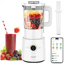 Liquidificador Profissional 1,5 L de Capacidade para Bebidas Quentes e Frias, 1000W, 110v, JOYAMI, Branco