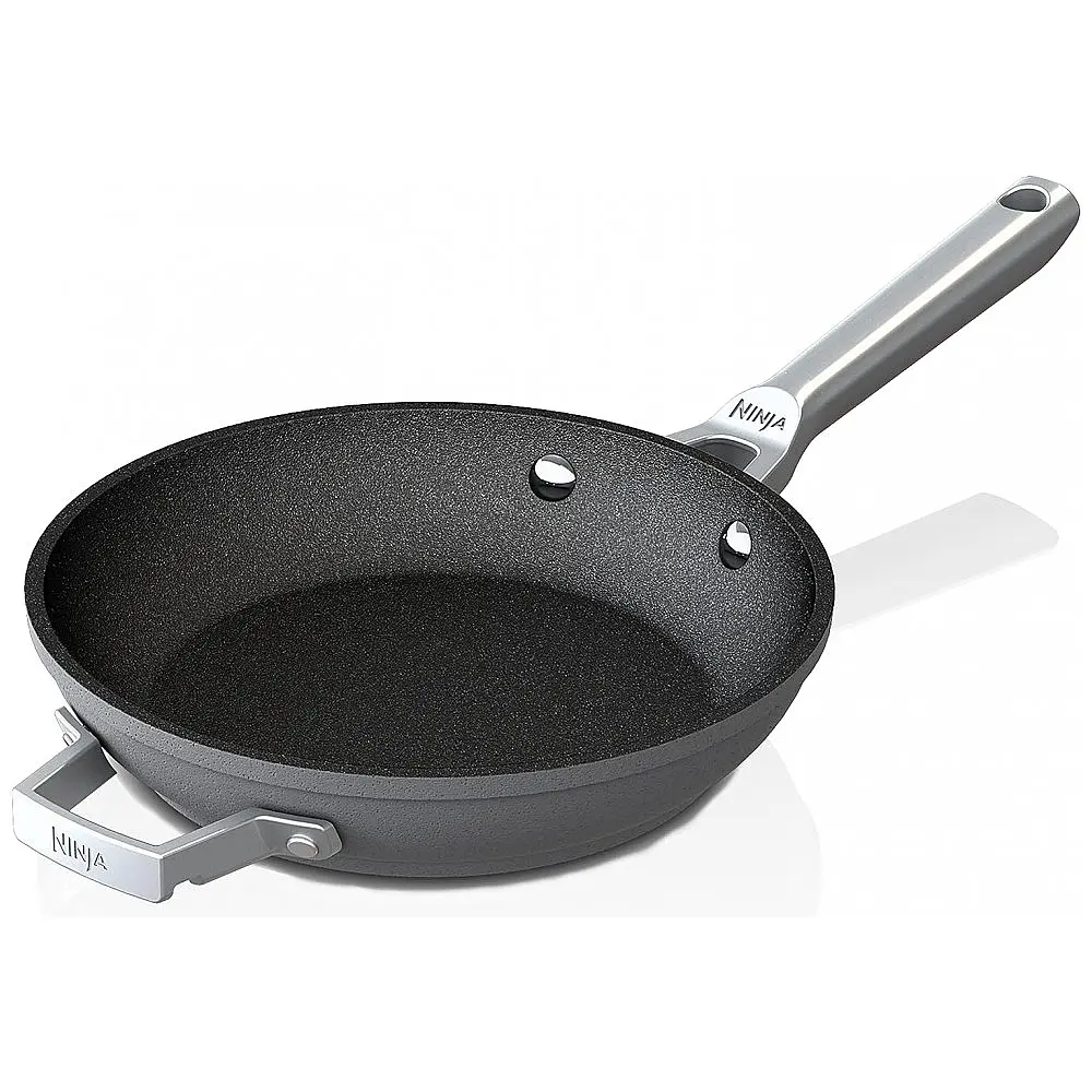 Frigideira Antiaderente em Aço Anodizado, Ninja C50020, Cinza