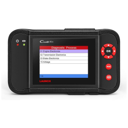 Scanner Automotivo Creader OBD2 30 Modelos Varredura Ativação TPMS Diversos Idiomas, LAUNCH vii, Preto