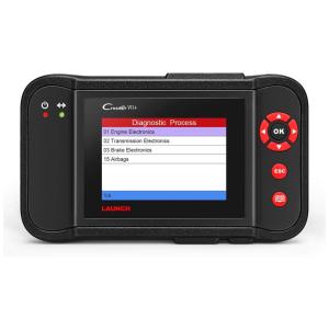 Scanner Automotivo Creader OBD2 30 Modelos Varredura Ativação TPMS Diversos Idiomas, LAUNCH vii, Preto