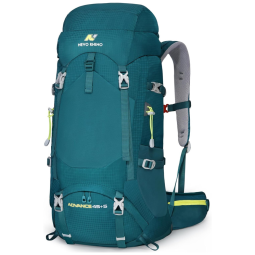 N NEVO RHINO Mochila de Acampamento Camping 45L, Impermeável, Preta