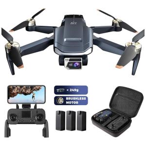 Drone com Câmera HD 4K, controle remoto de longo alcance e estabilização de imagem avançada. CHUBORY