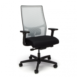Cadeira de Escritório Ergonômica Giratória com Encosto Médio, I2M2AFLC10TK, HON I2M2AFLC10TK, Cinza
