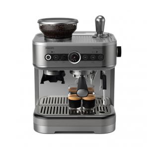 Máquina de Café com Moedor de 250g, botão Americano e Bocal de Leite, 110V, PHILIPS Barista Brew PSA3218/01, Prata Metal