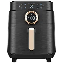 ALLcool Fritadeira Elétrica Air Fryer 8 em 1 Capacidade 5L, 1700W, 110V, Preta