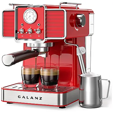 Cafeteira Elétrica Retro Expresso Reservatório