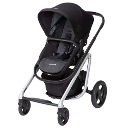 Carrinho de Bebê Multifuncional Modular Maxi Cosi Lila, Preto