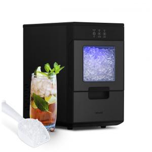 Máquina de Gelo até 19 kg em 24H Portátil com Função de Autolimpeza e Tanque de Água Recarregável, 110V 200W, Newair NIM044BS00, Preta