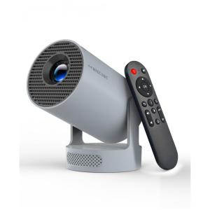 Projetor Magcubic Mini 4K, Portátil com WiFi 6 e Bluetooth 5.4, Alto-falante Soundbase de 5W, Projetor Inteligente com Ajuste Automático de