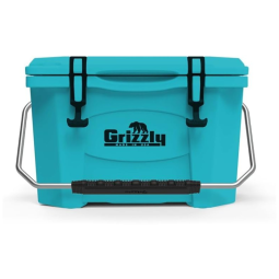 Cooler Térmico Portátil 20 Litros com Alça, Grizzly G20, Azul