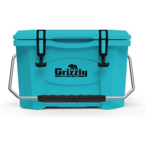 Cooler Térmico Portátil 20 Litros com Alça, Grizzly G20, Azul