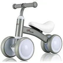 Bicicleta sem Pedal Infantil para Bebês de 1 a 3 anos, HAWEEK, Cinza