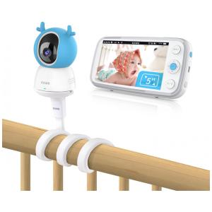 Babá Eletrônica 720p HD KAWA com Câmera e Áudio, Visão Noturna e Suporte