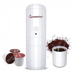 Máquina de Café Expresso Portátil Cápsula e Pó Faz Chá Bateria Recarregável USB