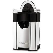 Espremedor Elétrico de Frutas Cuisinart CCJ500CH em Aço Inoxidável e Multifuncional, Prata